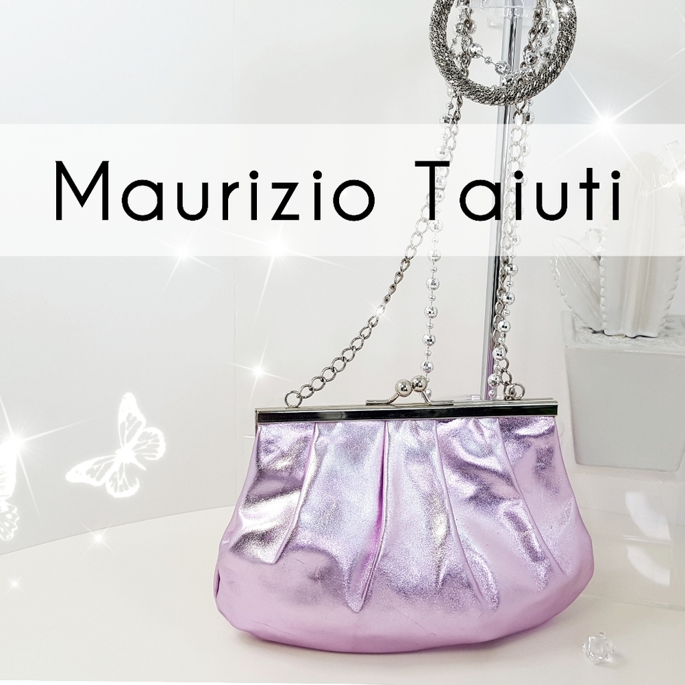 Maurizio Taiuti🎀Genuine Italian Leather  Evening Bag| Shoulder Bag| Clut